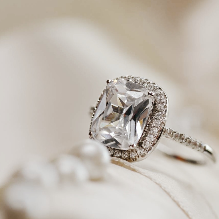 Asprey & Co 1ct Sapphire & Diamond Platinum 18ct Gold Ring - £4500 | 740904  | Sellingantiques.co.uk