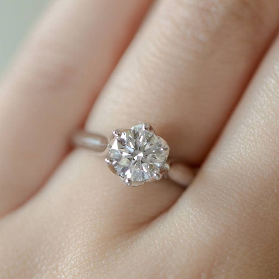 แหวนเพชร 1 กะรัต ราคาเท่าไร? ซื้อเพชรให้เป็นในปี 2023! • Above Diamond